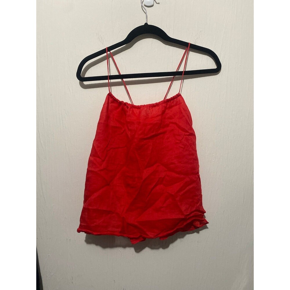 Banana Republic Women’s Linen Drawstring Swing Tank Size Small